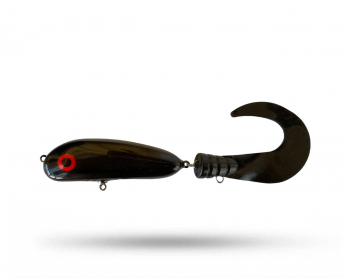Brunnberg Lures BB Tail Shallow - Pure Black